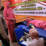Menyambut Hari Bhayangkara Ke- 74 Personil Polres Kep. Anambas Beserta Bhayangkari Laksanakan Donor Darah Menyambut Hari Bhayangkara Ke- 74 Personil Polres Kep. Anambas Beserta Bhayangkari Laksanakan Donor Darah