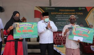 1000 Ustadz-Ustadzah di Muba Dapat Bantuan Rp600 Ribu Selama Tiga Bulan