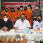 Ditresnarkoba Polda Kepri Lakukan Pemusnahan Barang Bukti Narkotika Jenis Sabu dan Ganja