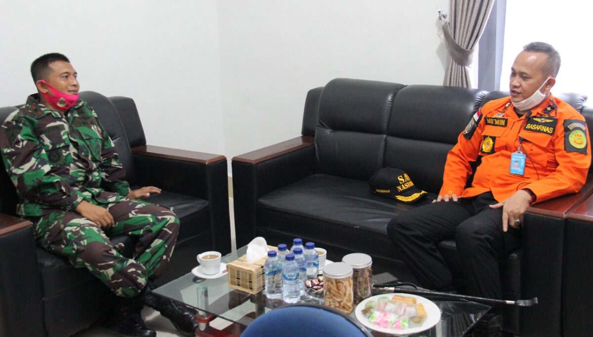 Komandan Yonmarhanlan IV Terima Kunjungan Kakansar Tanjungpinang