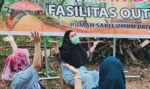 RSUD Sekayu Buat Klinik Mirip Areal Outbond Untuk Penanganan Covid-19