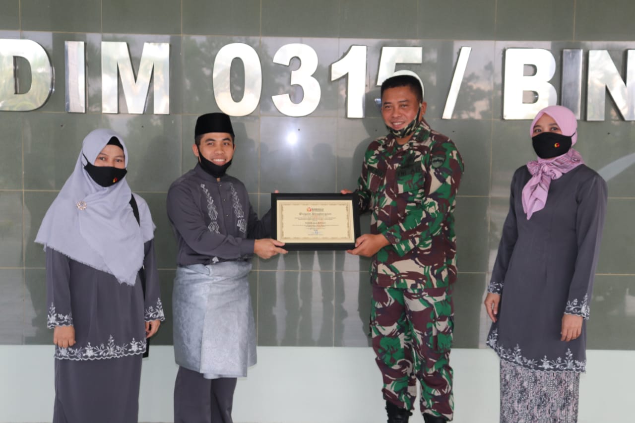 Dandim 0315/Bintan Sambut Kunjungan Silaturrahmi Bawaslu Tanjungpinang di Makodim 0315/Bintan Dandim 0315/Bintan Sambut Kunjungan Silaturrahmi Bawaslu Tanjungpinang di Makodim 0315/Bintan