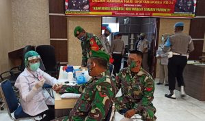 Polres Tanjungpinang Gelar Donor Darah Peringati Hari Bhayangkara ke-74, TNI dan Brimob Antusias Berpartisipasi Polres Tanjungpinang Gelar Donor Darah Peringati Hari Bhayangkara ke-74, TNI dan Brimob Antusias Berpartisipasi