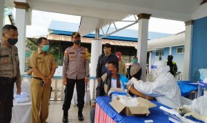 Sambut Hari Bhayangkara ke-74, Polres Bintan Adakan Rapid Test Gratis