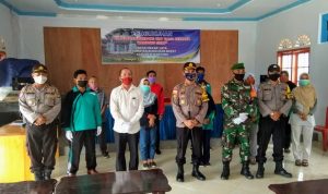 Pengukuhan Tim Relawam Kambong Sigab Bencana Covid-19 Oleh Kapolres Natuna