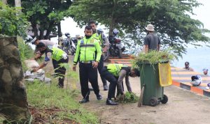 Polres Kep. Anambas Melaksanakan Bakti Sosial di Desa Tiangau