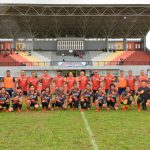 Danlantamal IV Perkuat Pertandingan Sepak Bola Persahabatan Antara TNI/Polri dan Awak Media