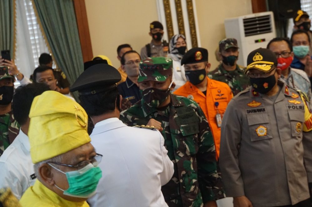 Wadanlantamal IV Hadiri Acara Tepuk Tepung Tawar Pelantikan Gubernur Provinsi Kepri