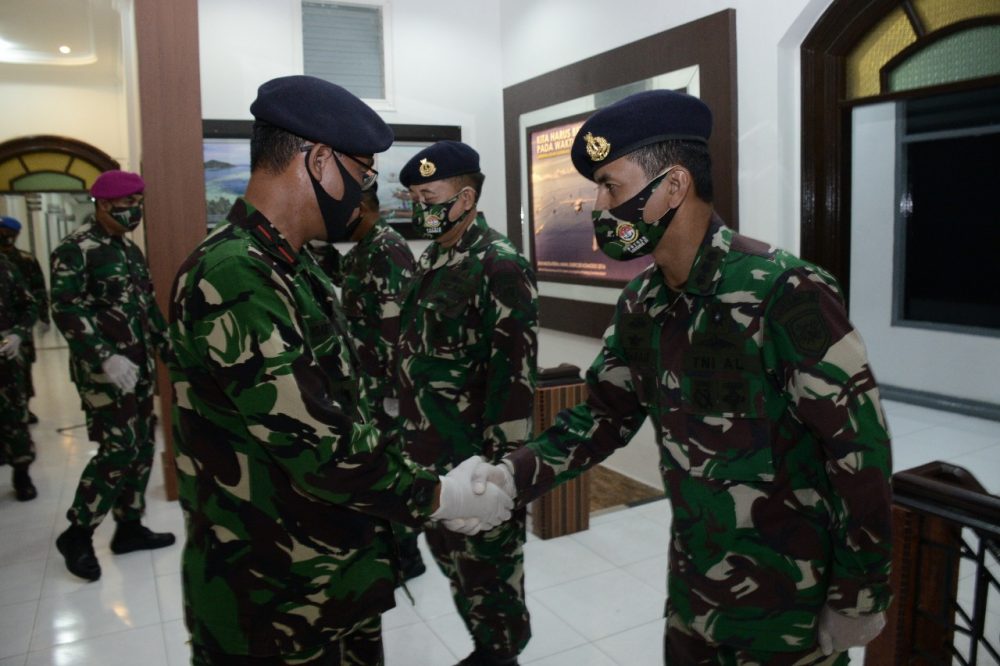 Jabatan Asrena dan Aspotmar Danlantamal IV Diserahterimakan