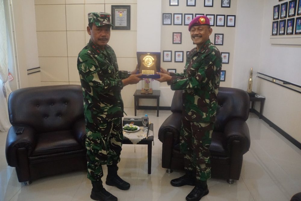 Danlantamal IV Terima Kunjungan Kerja Danpasmar-1