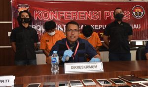 Ditreskrimum Polda Kepri Berhasil Amankan Dua Orang Pelaku Tindak Pidana Pencurian Dengan Pemberatan