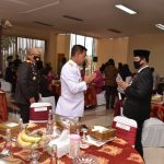 Danlantamal IV Hadiri Upacara Peringatan HUT ke-74 Bhayangkara di Mapolda Kepri