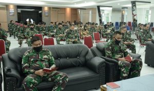 Lantamal IV Gelar Doa Bersama Untuk Latihan Glagaspur TK III/L3 Koarmada I Tahun 2020