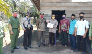 Akhirnya Warga Suka Makmur Terima BLT Dana Desa