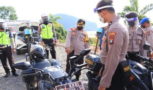 Pengecekan Ranmor R2 dan R4 dan Perawatan R2 di Mapolres Kepulauan Anambas