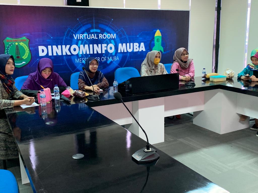 Lewat Webinar, Tim RGR LPPL Dinkominfo Muba Ikuti Pelatihan for professional broadcaster “The Art Of Interview”
