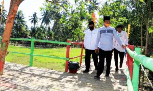 Jembatan Pelangi Kota Pariaman Diresmikan, HTM Rp.2 ribu Perorang Jembatan Pelangi Kota Pariaman Diresmikan, HTM Rp.2 ribu Perorang