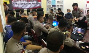 Polres Kepulauan Anambas Lakukan Sosialisasi Aplikasi Profil Klinis Psikologi E-Mental Kepada Personil