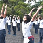 Segenap Prajurit dan PNS Lantamal IV Tanjungpinang Ikuti Senam SKJ 88