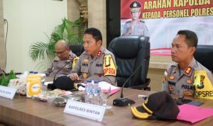 Kapolda Kepri Kunker Bersama Rombongan ke Polres Bintan