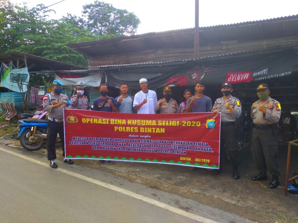 Polres Bintan, laksanakan Operasi Bina Kesuma Seligi 2020