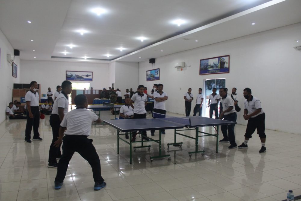 Tingkatkan Kebugaran, Fasharkan Mentigi Gelar Turnamen Tenis Meja Fasharkan Cup 2020