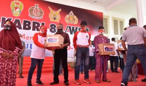 Kapolda Kepri Hadiri Baksos Donor Darah dan Pembagian Sembako Oleh Alumni Akabri 88/W84