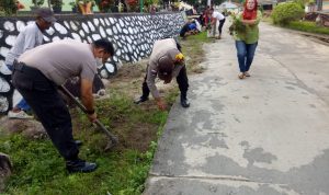 Bakti Sosial Polsek Jemaja Dalam Rangka Menyambut Idul Adha 1441 H