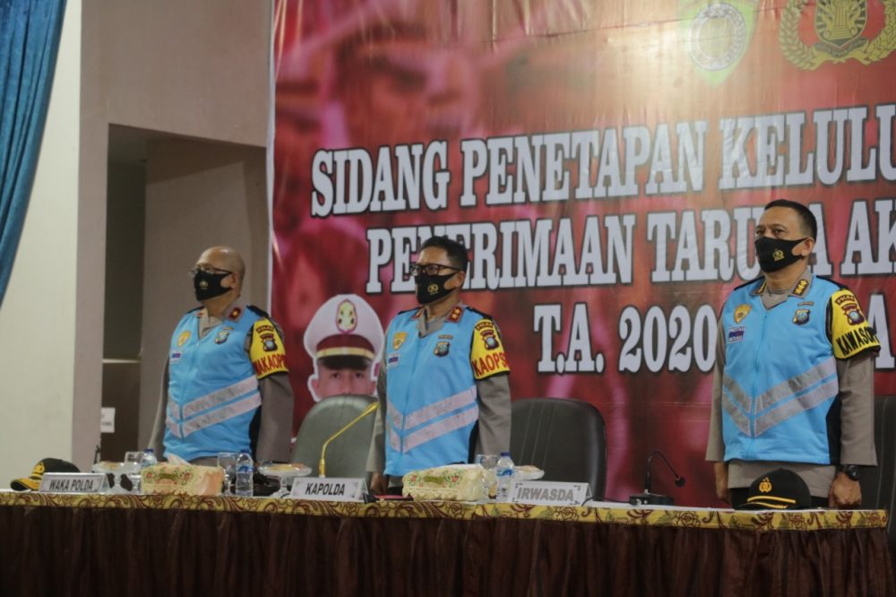 Sidang Penetapan Kelulusan Akhir Tingkat Daerah Penerimaan Taruna Akpol dan Tamtama Polri TA 2020 Polda Kepri Sidang Penetapan Kelulusan Akhir Tingkat Daerah Penerimaan Taruna Akpol dan Tamtama Polri TA 2020 Polda Kepri