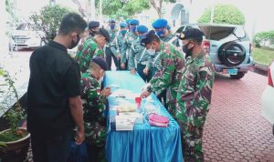 Lanal TBK Sidak Prajurit dan PNS Tes Narkoba