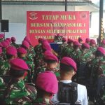 Danpasmar-1 Tatap Muka Dengan Prajurit Petarung Yonmarhanlan IV Tanjungpinang