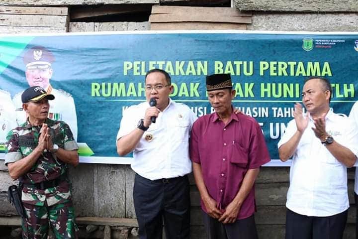 Bupati Muba Alokasikan Bedah 250 Rumah Tak Layak Huni
