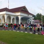 Pandemi Covid-19 di Kepri, Senam Sehat Bersama di Gedung Daerah Dihentikan Sementara Pandemi Covid-19 di Kepri, Senam Sehat Bersama di Gedung Daerah Dihentikan Sementara
