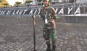 Aspers Danlantamal IV Beri Pengarahan Kepada Segenap Prajurit Dan PNS Lantamal IV
