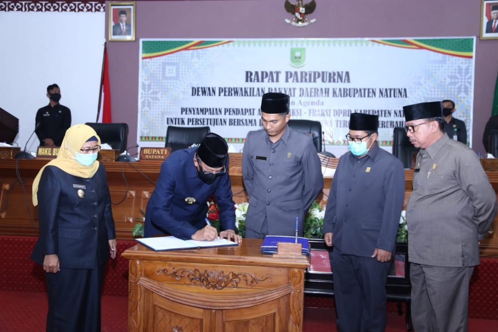 DPRD Natuna Gelar Rapat Paripurna APBD-P 2020