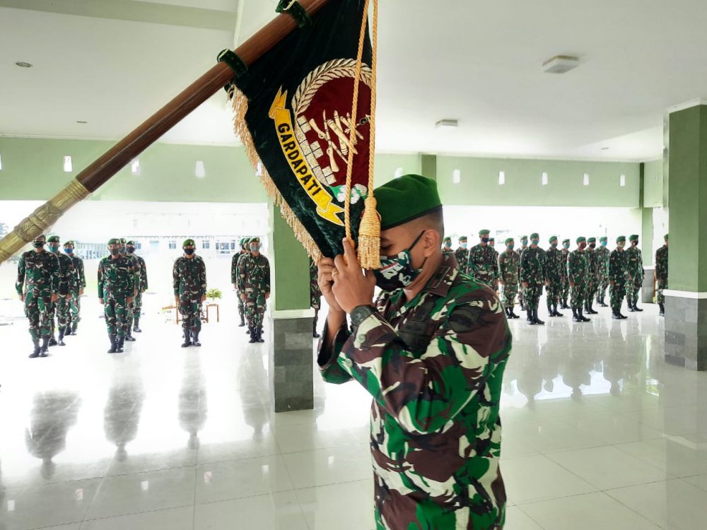 Tradisi Korps Rapot Pindah Satuan dan Pelepasan Wakil Komandan Batalyon Komposit 1/GP Tradisi Korps Rapot Pindah Satuan dan Pelepasan Wakil Komandan Batalyon Komposit 1/GP