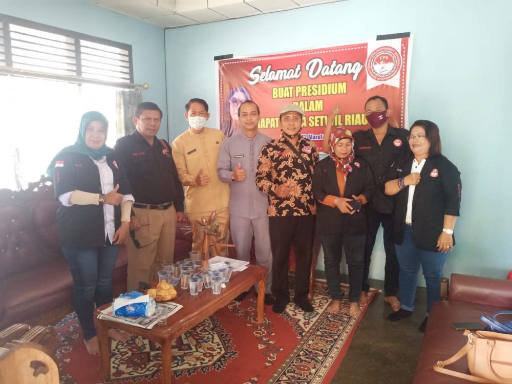 FPII Setwil Riau Resmi Terdaftar di Kesbangpol Provinsi Riau FPII Setwil Riau Resmi Terdaftar di Kesbangpol Provinsi Riau