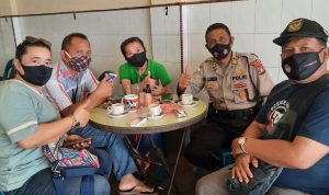 Besambang Becerite Humas Polres Bintan Bersama FPII Bintan