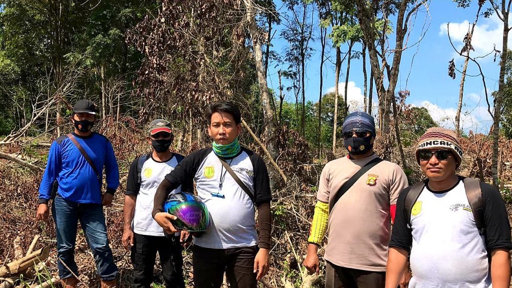 Terabas Alam, Camat Jirak Jaya Ajak Kades dan JTA Perangi Karhutla