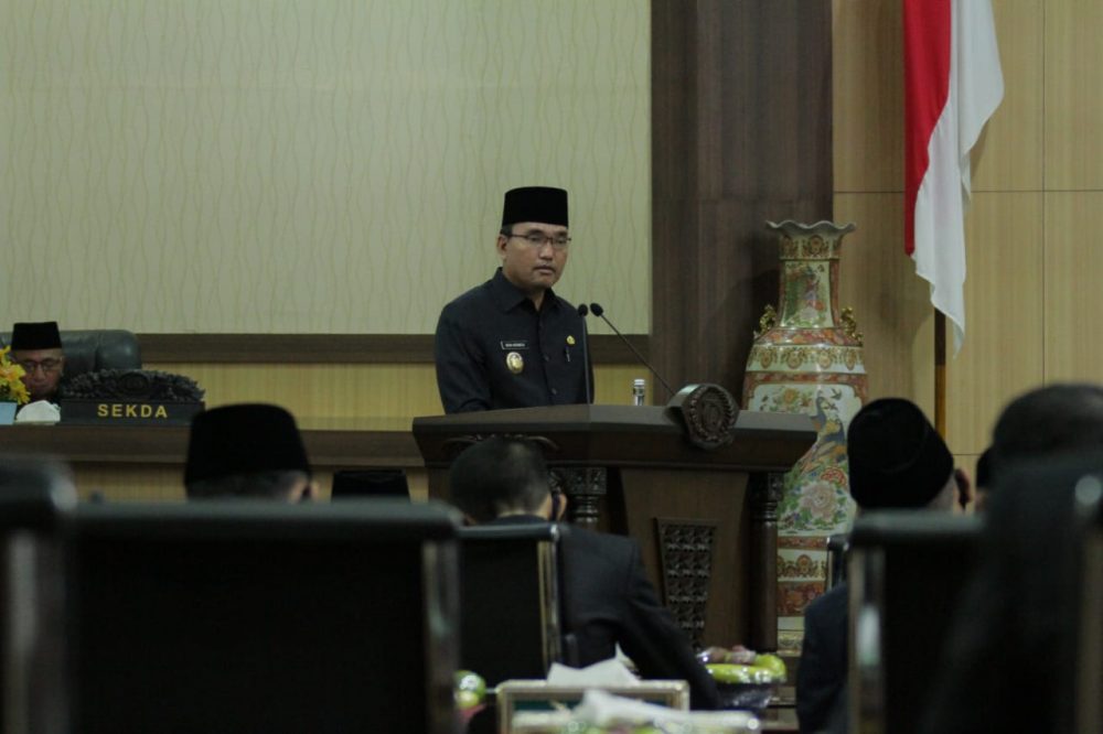 Tiga Raperda Inisiatif Eksekutif dan Dua Raperda Prakarsa DPRD Muba Disampaikan