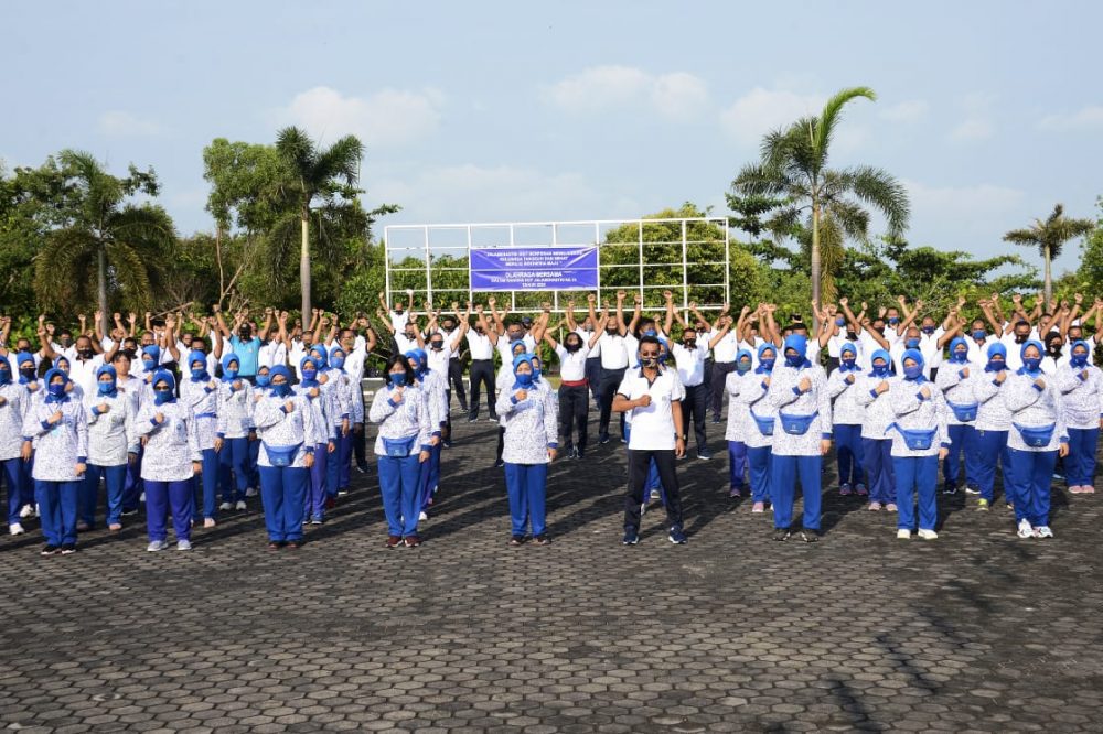 Jelang HUT ke-74 Jalasenastri Tahun 2020, Korcab IV DJA Selenggarakan Kegiatan Olahraga