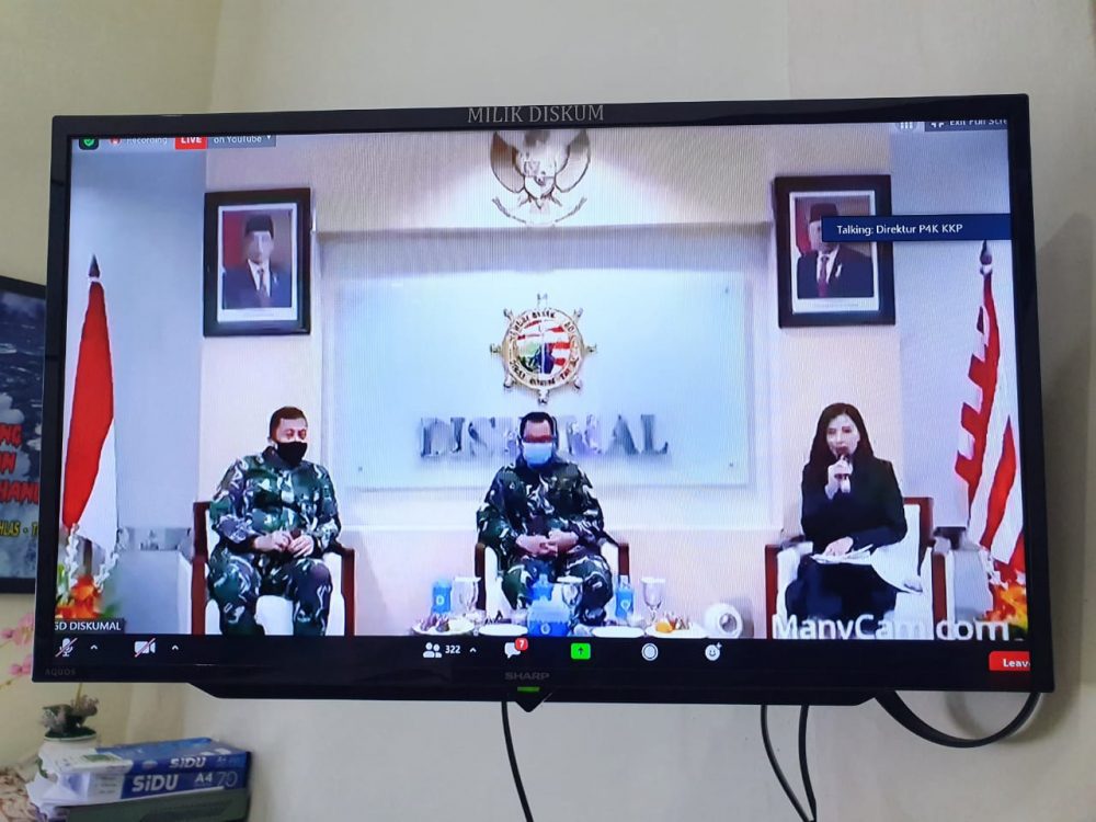 Kadiskum Lantamal IV Ikuti Acara Webinar FGD Pengolahan Pulau-Pulau Terluar Dalam Sishanneg Kadiskum Lantamal IV Ikuti Acara Webinar FGD Pengolahan Pulau-Pulau Terluar Dalam Sishanneg