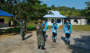 Jajaran Kodim 0318/Natuna, Koramil 06/Serasan Turut Sukseskan HUT RI Ke-75