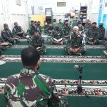 Doa Bersama dan Dzikir Prajurit Lanal Tarempa Dalam Rangka Peringatan HUT RI ke-75 Tahun 2020