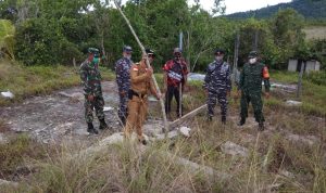 Babinsa Koramil 06/Serasan, Turut Serta Dalam Kegiatan Peletakan Batu Pertama Kamar Mandi Pantai Sisi Babinsa Koramil 06/Serasan, Turut Serta Dalam Kegiatan Peletakan Batu Pertama Kamar Mandi Pantai Sisi