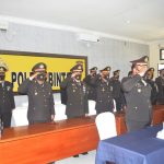 Polres Bintan dan Jajaran, Hadiri Upacara Serentak HUT RI ke-75 Secara Virtual