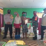 Agar Tetap Sasaran, Babinsa Serda Yusrial Turut Serta Awasi Penyaluran BST