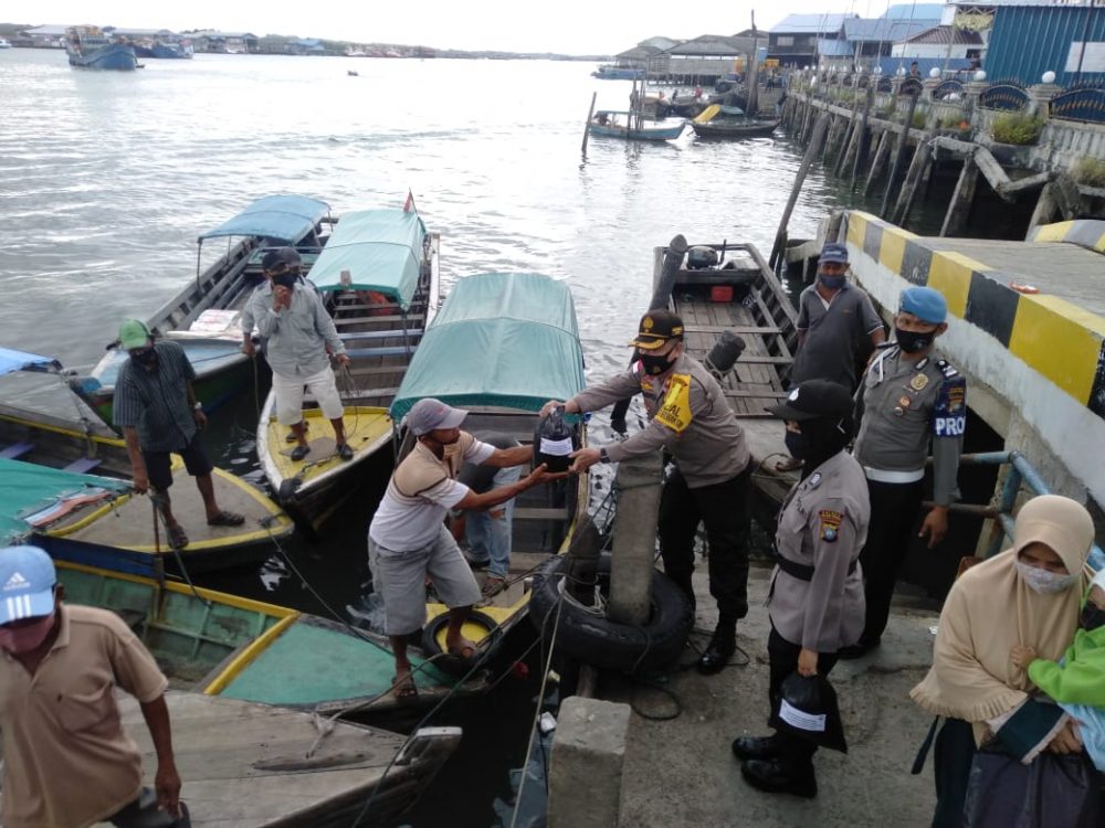 Bakti Sosial Dalam Rangka HUT RI ke-75 di Wilayah Hukum Polres Tanjungpinang