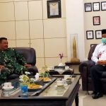 Danlantamal IV Terima Kunker Kepala Perwakilan BKKBN Provinsi Kepri