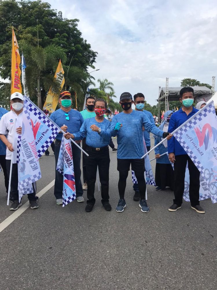 Kapolda Kepri Hadiri Fun Bike Dalam Rangka HUT Batam Pos ke-22 Tahun